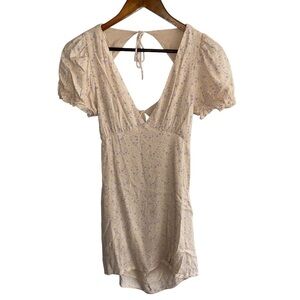 Women's Sophie Rue Revolve Peachy Pink Floral Dress Open Back